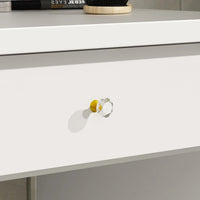 Ensemble coiffeuse table de maquillage avec lumière LED & miroir & tabouret