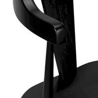 Chaise de salle à manger Poly & Bark Enzo - Bois de chêne massif