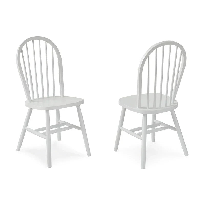 Chaise de salle à manger à dossier fuseau Windsor en bois massif International Concepts