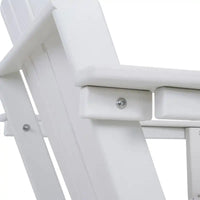 Chaise Adirondack pliante d'extérieur avec porte-gobelet