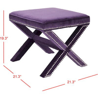 SAFAVIEH Shavonne ottomane X-Bench