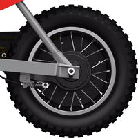 Razor MX350 Dirt Rocket Bike Moto Électrique pour Enfants 8+, Capacité de Poids 63 kg, Rouge Batterie 24 V, Jusqu'à 22 km/h, Autonomie 30 min, Pneus Gonflables