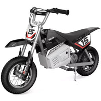 Moto de motocross électrique Razor MX400 Dirt Rocket 24 V, noir