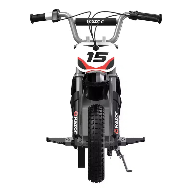 Moto de motocross électrique Razor MX400 Dirt Rocket 24 V, noir