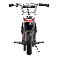 Moto de motocross électrique Razor MX400 Dirt Rocket 24 V, noir
