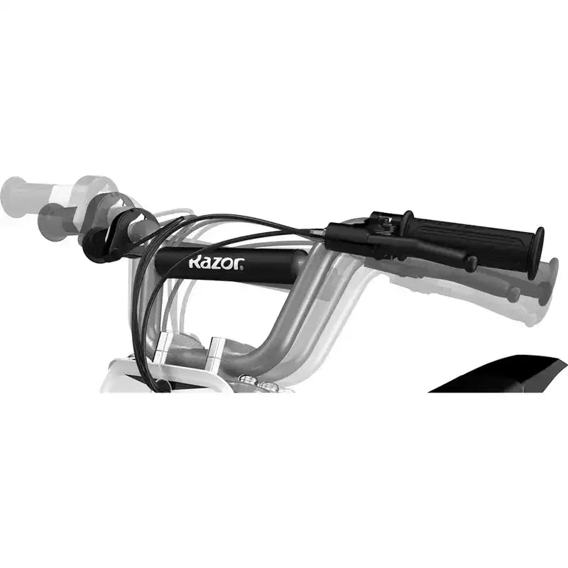 Moto de motocross électrique Razor MX400 Dirt Rocket 24 V, noir