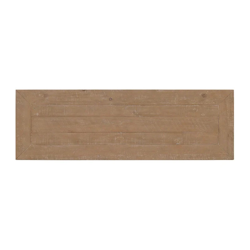 The Gray Barn Downington Table console de canapé à 2 tiroirs en bois massif