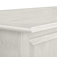 Bureau de direction Bush Furniture Saratoga avec tiroirs et rangements