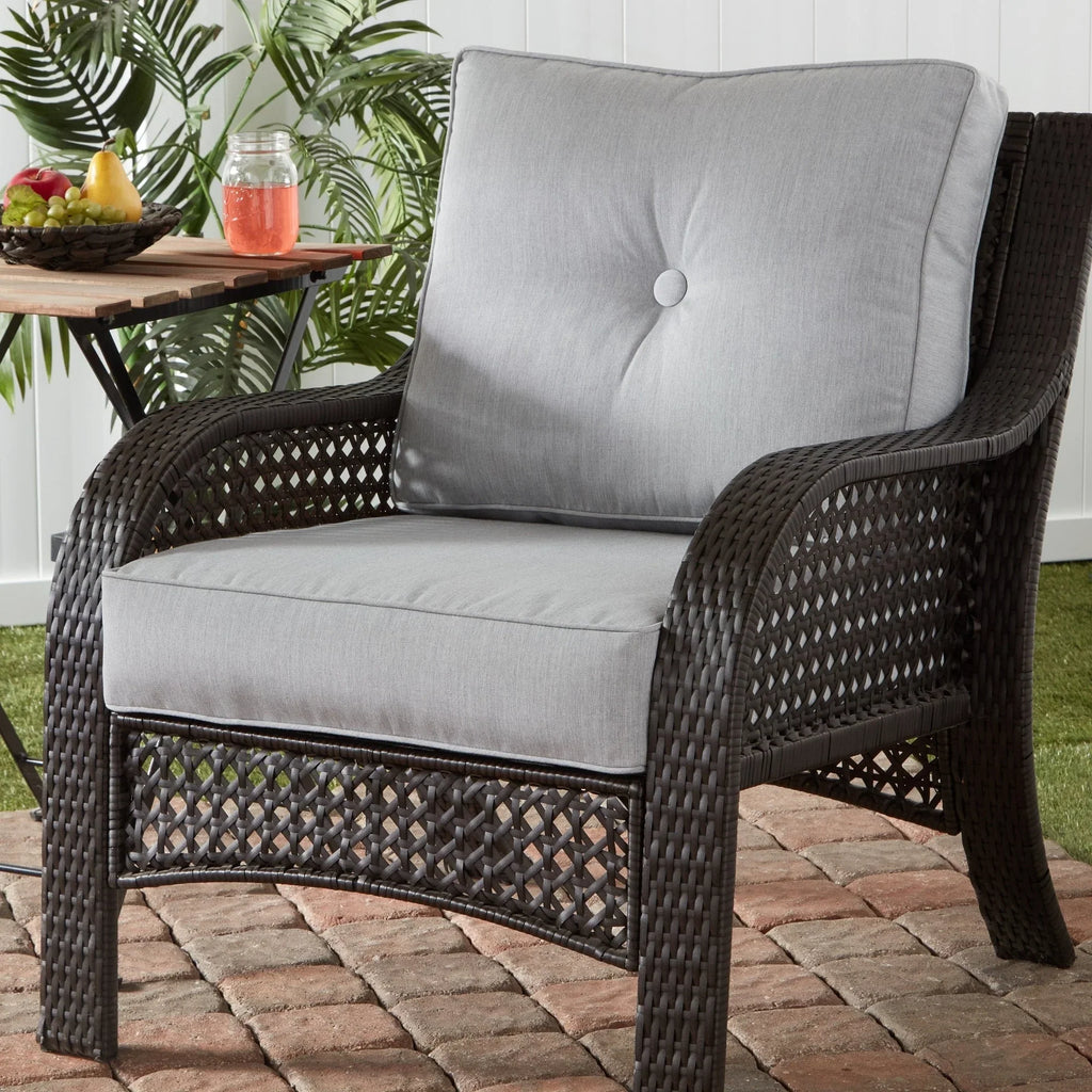 Sunbrella Ensemble de coussins d'extérieur à assise profonde premium 2 pièces