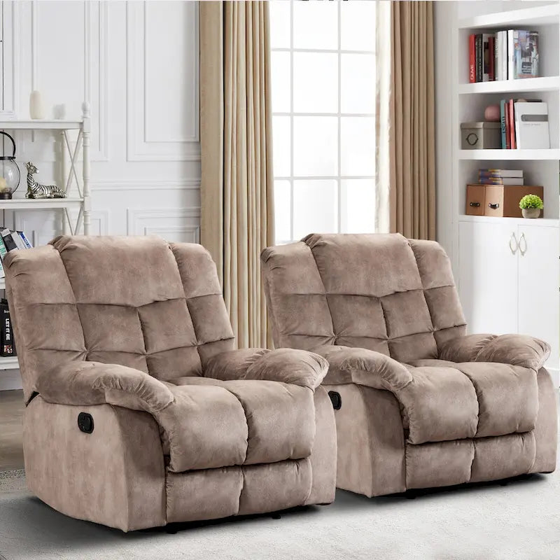 Fauteuil inclinable ergonomique surrembourré manuel