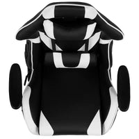 Chaise de jeu Flash Furniture X30 Chaise de bureau ergonomique de course avec dossier entièrement inclinable et repose-pieds coulissant en cuir souple rouge