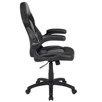 Fauteuil de bureau ergonomique pivotant réglable Flash Furniture X10 pour gamer avec accoudoirs relevables