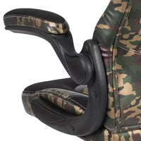Fauteuil de bureau ergonomique pivotant réglable Flash Furniture X10 pour gamer avec accoudoirs relevables