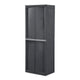 Sterilite Lot de 2 Organiseurs de Rangement à 4 Étagères Réglables pour Garage, Gris - Lot de 2