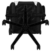 Emma and Oliver Chaise de jeu racing ergonomique avec dossier entièrement inclinable en LeatherSoft rouge