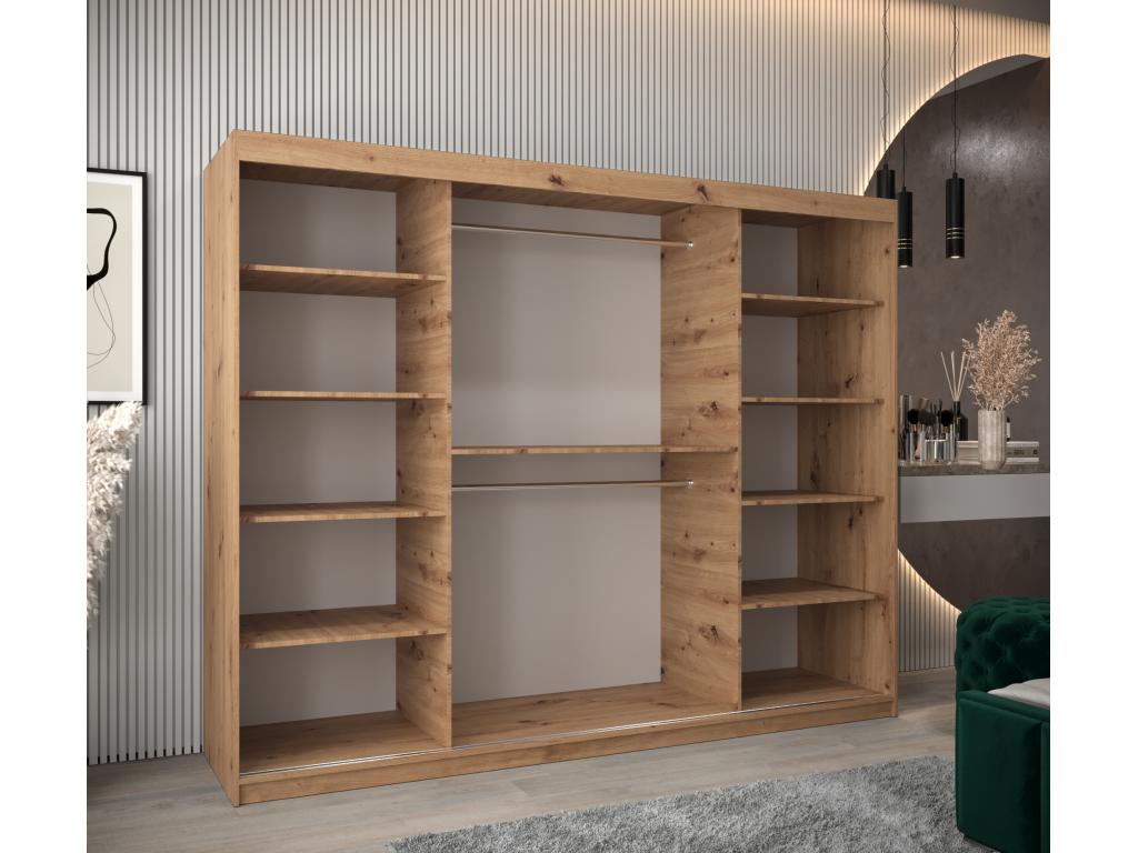 Armoire - Argent/Marron/Noir #2