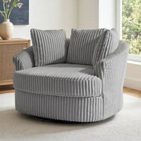 Fauteuil baquet pivotant déhoussable à bras encastrés DREAMSIDEA