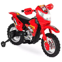 Moto Électrique 6V pour Enfants Best Choice Products avec Roues d'Apprentissage, Lumières et Musique