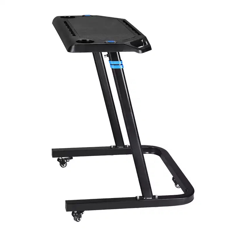 Bureau de tapis de course portable Fleming Supply réglable en hauteur – Noir