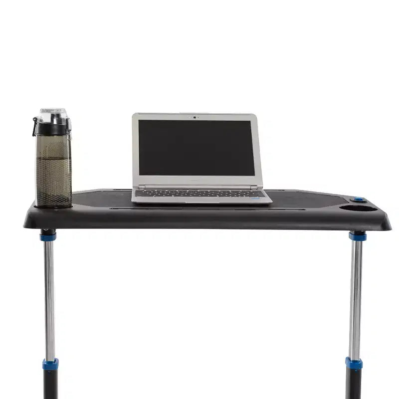 Bureau de tapis de course portable Fleming Supply réglable en hauteur – Noir