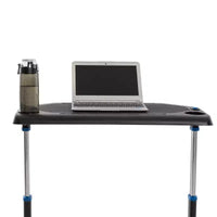 Bureau de tapis de course portable Fleming Supply réglable en hauteur – Noir