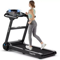 Tapis de course pliable Costway 2.25 CV avec écran tactile LED