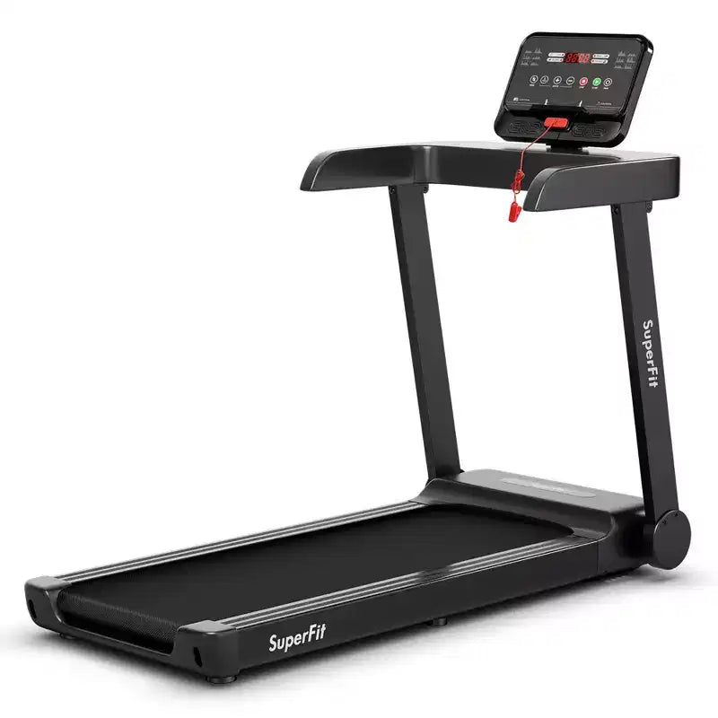 Tapis de course électrique Costway 2,25 CV avec contrôle par application pour la maison et le bureau