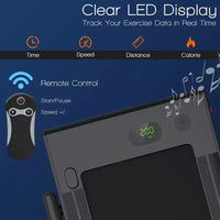 Tapis Roulant Pliable 2 en 1 Costway 2,25 CV avec Télécommande