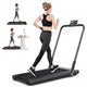 Costway 2.25HP 2 in 1 Foldable Under Desk Treadmill Remote Control