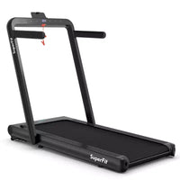 Costway Tapis de course pliable 2 en 1 4,75 CV avec application à distance