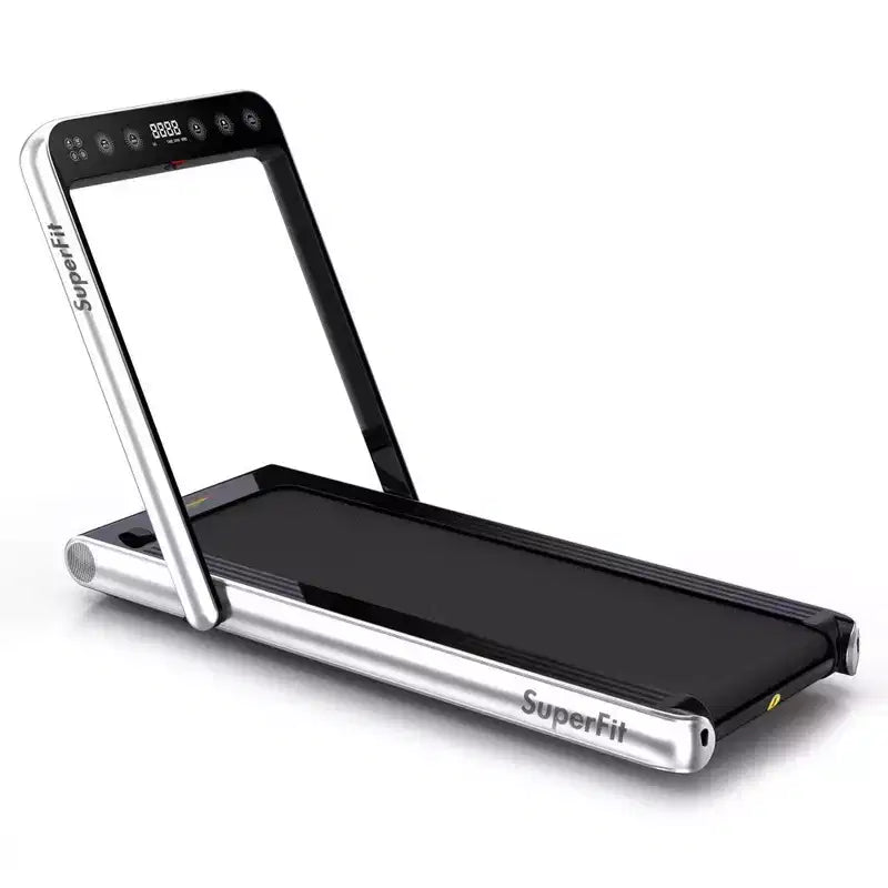 Costway Tapis de course pliable 2 en 1 4,75 CV avec application à distance