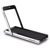Costway Tapis de course pliable 2 en 1 4,75 CV avec application à distance