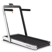 Costway Tapis de course pliable 2 en 1 4,75 CV avec application à distance