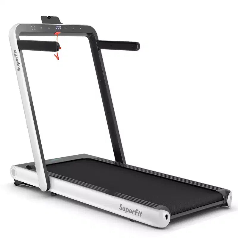 Costway Tapis de course pliable 2 en 1 4,75 CV avec application à distance