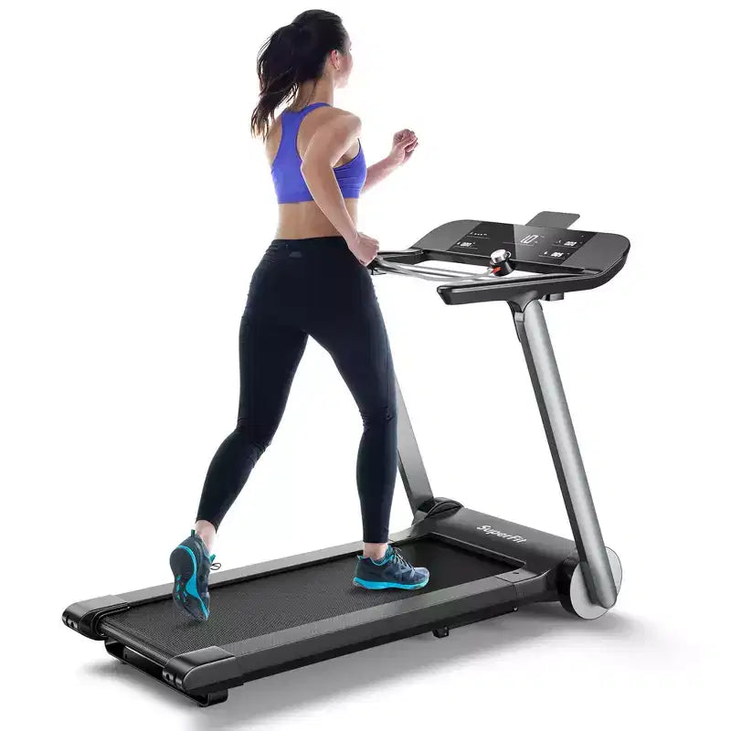 Tapis de course électrique pliable Costway avec Bluetooth et 10 programmes prédéfinis