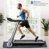 Tapis de course électrique pliable Costway avec Bluetooth et 10 programmes prédéfinis