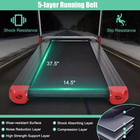 Costway Tapis de Course Électrique Pliable Compact avec Application et Haut-Parleur