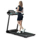 Costway 2.25HP Electric Running Machine Treadmill Bluetooth Speaker APP Control