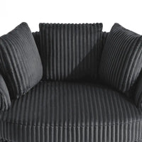 Fauteuil baquet pivotant déhoussable à bras encastrés DREAMSIDEA