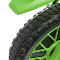 Aosom Moto cross 12V pour enfants, moto électrique tout-terrain avec batterie rechargeable, roues d'entraînement bleues