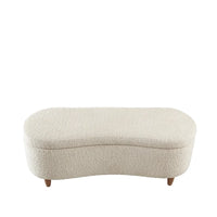 Banc de rangement rabattable INK+IVY Bailey Taupe Boucle