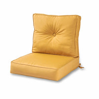 Sunbrella Ensemble de coussins d'extérieur à assise profonde premium 2 pièces