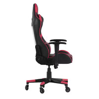 Chaise de bureau de jeu Flash Furniture X20, type baquet, pour ordinateur, réglable, avec dossier inclinable et roulettes transparentes
