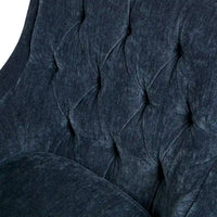 Fauteuil d'appoint capitonné moderne