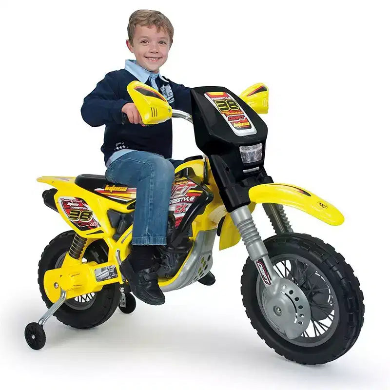 Moto cross électrique Injusa Motocross Drift ZX 12v