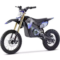 MotoTec Moto cross électrique Pro 48 V 1500 W Lithium Rouge