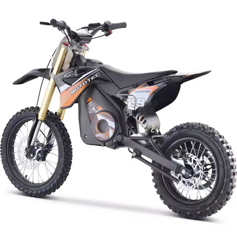 MotoTec Moto cross électrique Pro 48 V 1500 W Lithium Rouge