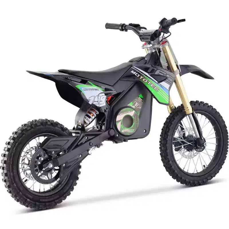 MotoTec Moto cross électrique Pro 48 V 1500 W Lithium Rouge
