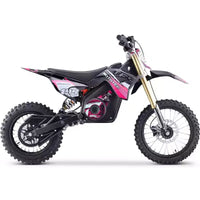 MotoTec Moto cross électrique Pro 48 V 1500 W Lithium Rouge