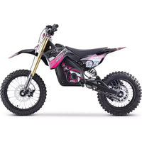 MotoTec Moto cross électrique Pro 48 V 1500 W Lithium Rouge